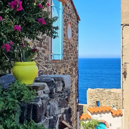 4soma7 - Avec Jolie Vue Sur Les Collines Apartman Collioure